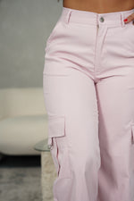 BETTER TOGETHER CARGO PANTS PINK