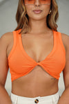 BASIC TWIST OUT CROP ORANGE