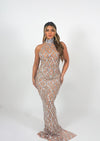 ETERNAL RADIANCE RHINESTONE MAXI