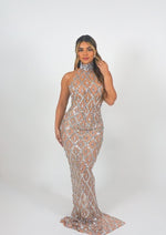 ETERNAL RADIANCE RHINESTONE MAXI