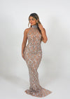 ETERNAL RADIANCE RHINESTONE MAXI