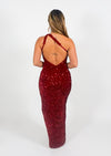 VELVET EMBER GOWN