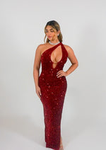 VELVET EMBER GOWN