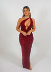 VELVET EMBER GOWN