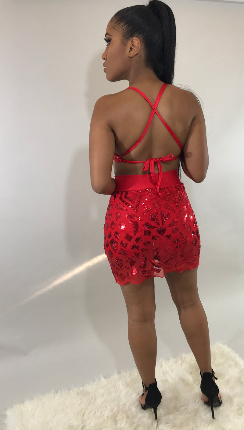 RED NIGHTS TWO PIECE